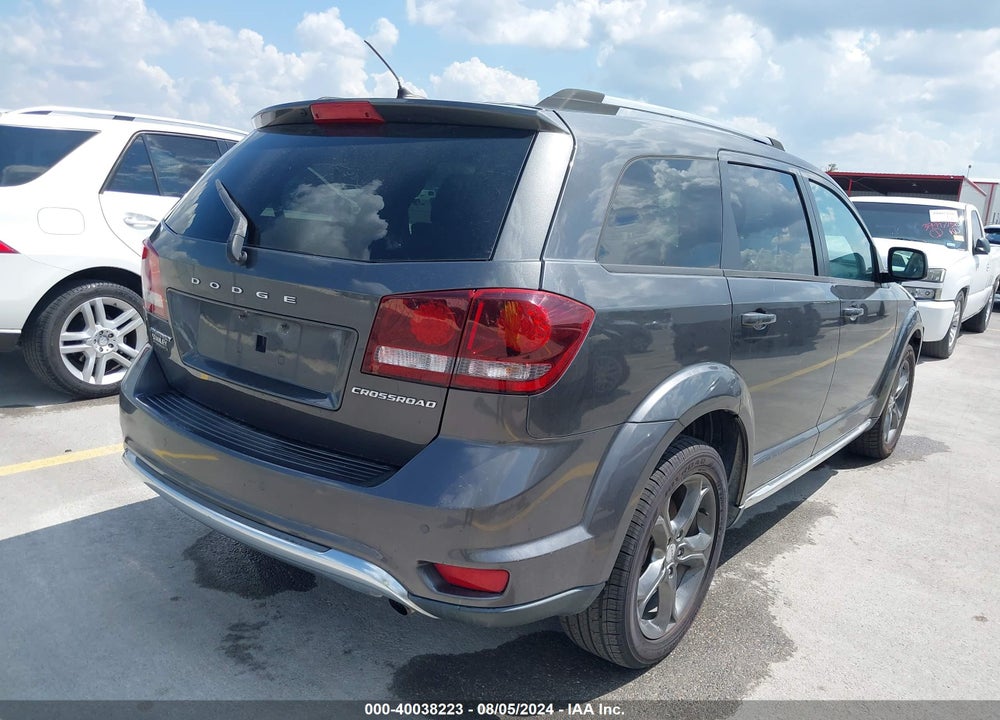 2015 DODGE JOURNEY CROSSROAD VIN: 3C4PDCGB8FT606198