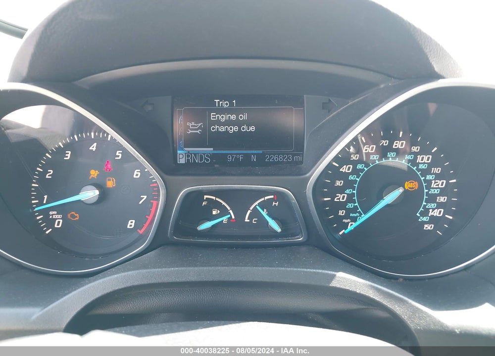 2013 FORD ESCAPE SE VIN: 1FMCU0G91DUA74284
