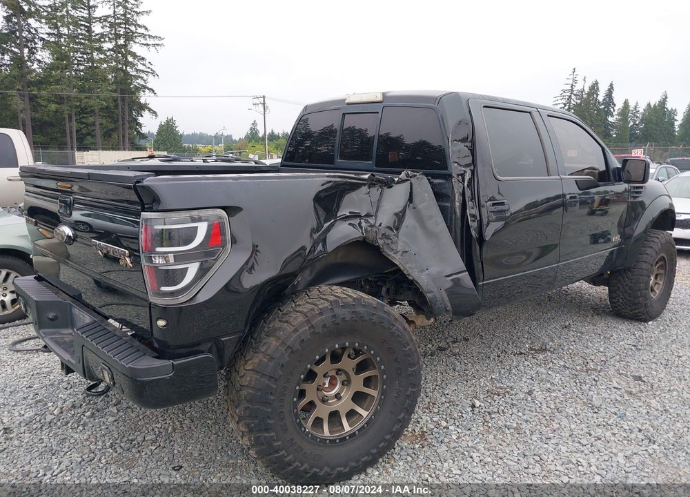 2013 FORD F-150 SVT RAPTOR VIN: 1FTFW1R66DFD69129
