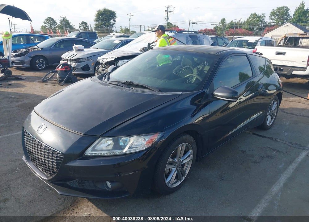 2013 HONDA CR-Z EX VIN: JHMZF1D69DS002090