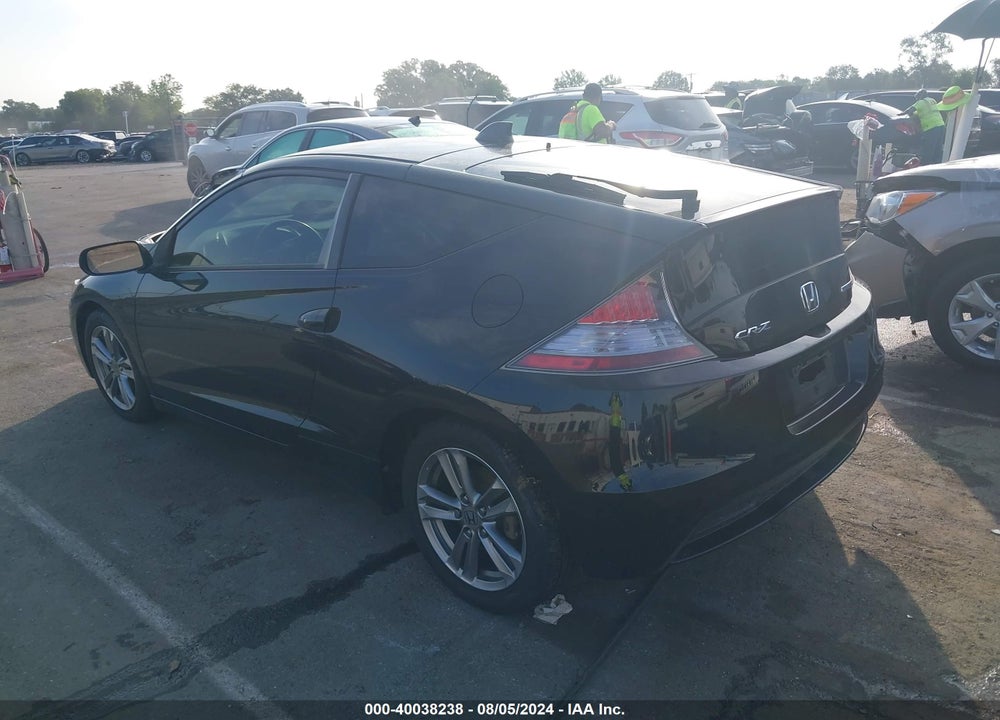 2013 HONDA CR-Z EX VIN: JHMZF1D69DS002090
