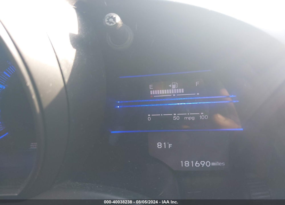 2013 HONDA CR-Z EX VIN: JHMZF1D69DS002090