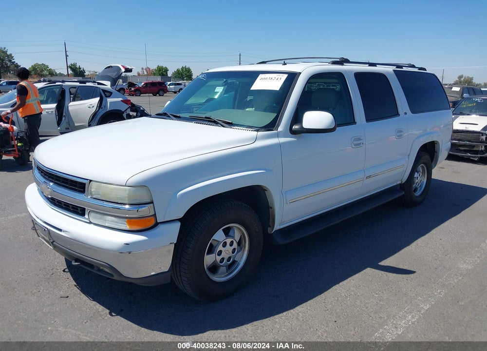 2002 CHEVROLET SUBURBAN 1500 LT VIN: 3GNFK16T42G267109