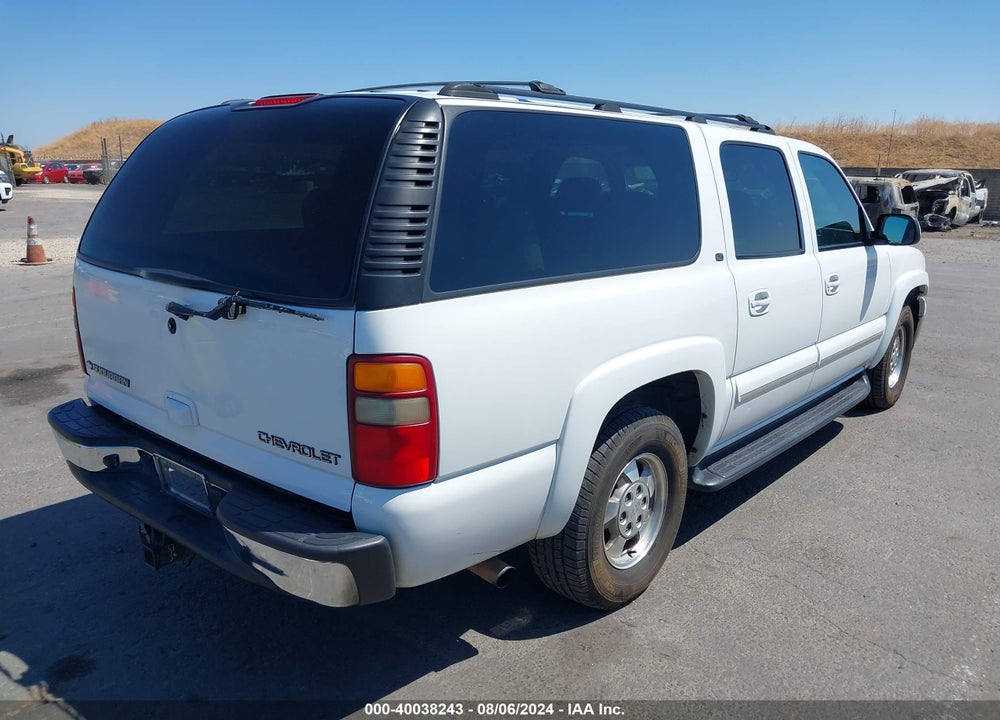 2002 CHEVROLET SUBURBAN 1500 LT VIN: 3GNFK16T42G267109