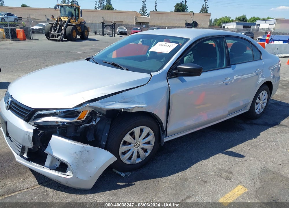 2014 VOLKSWAGEN JETTA 2.0L S VIN: 3VW2K7AJ9EM313472