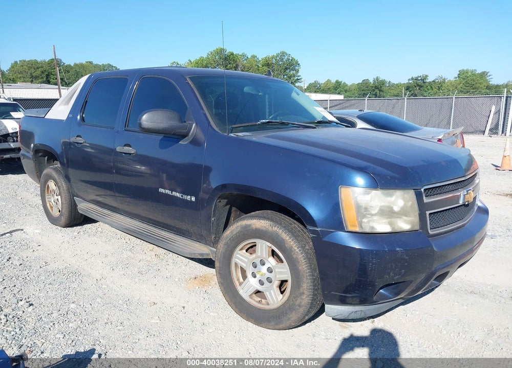 2007 CHEVROLET AVALANCHE 1500 LS VIN: 3GNEC12047G120025