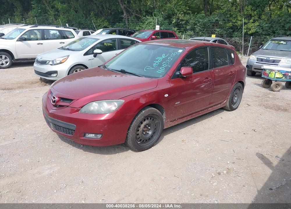 2009 MAZDA 3 S SPORT VIN: JM1BK343191198488