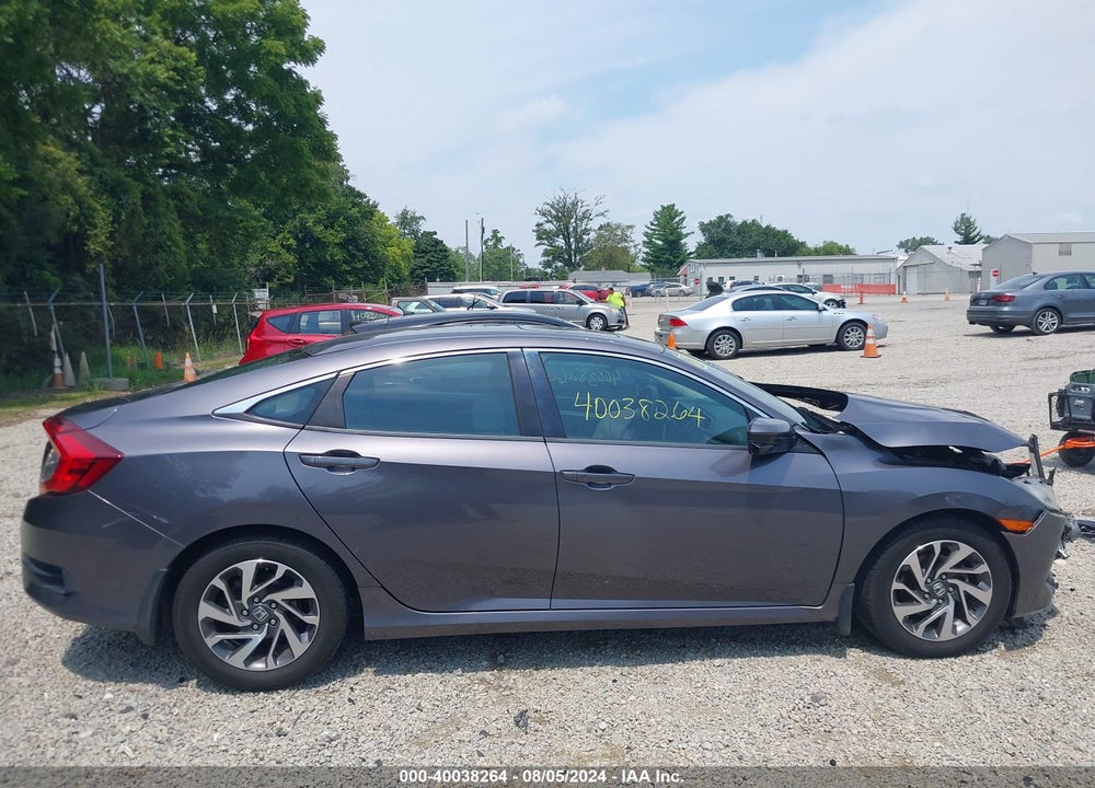 2016 HONDA CIVIC EX VIN: 19XFC2F74GE093527