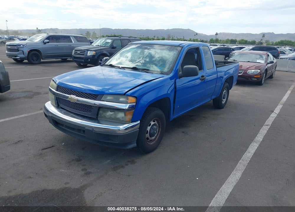 2007 CHEVROLET COLORADO LS VIN: 1GCCS199378117176