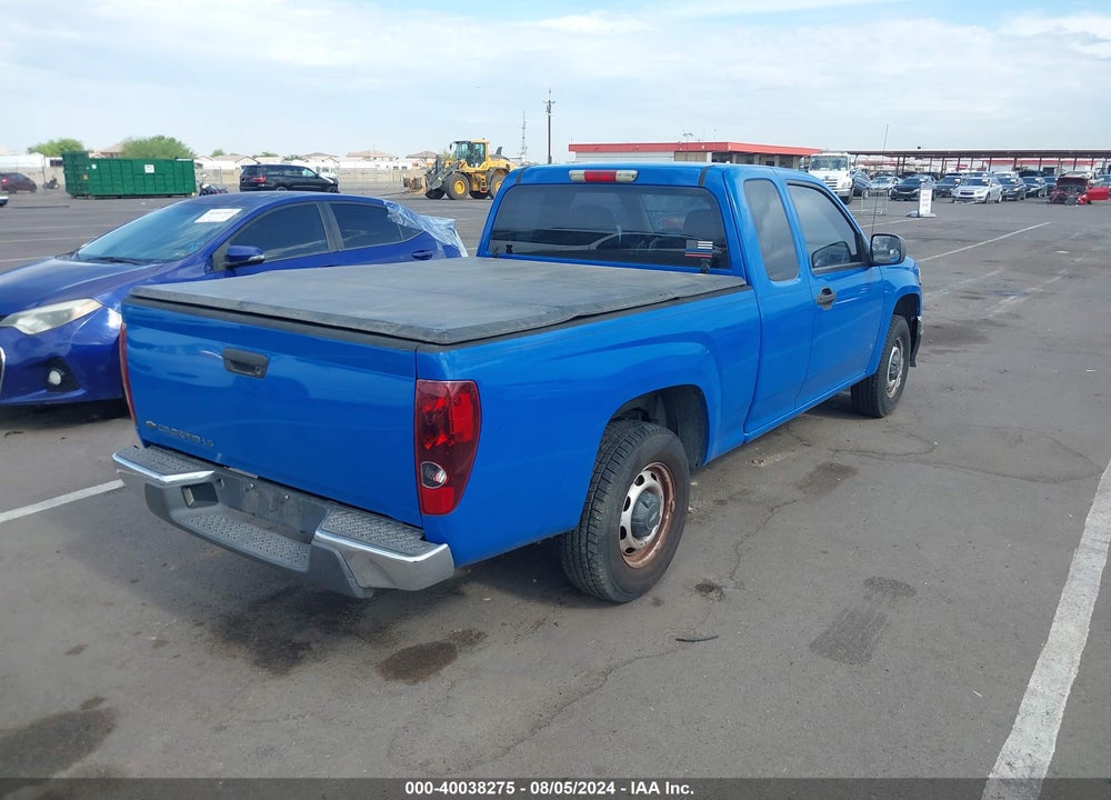2007 CHEVROLET COLORADO LS VIN: 1GCCS199378117176