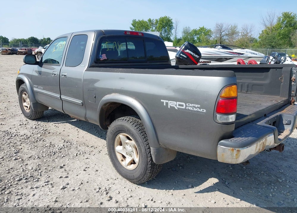 2003 TOYOTA TUNDRA SR5 V8 VIN: 5TBBT44193S346861