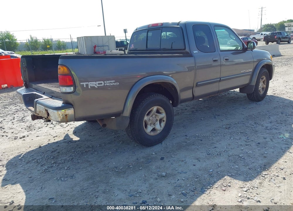 2003 TOYOTA TUNDRA SR5 V8 VIN: 5TBBT44193S346861