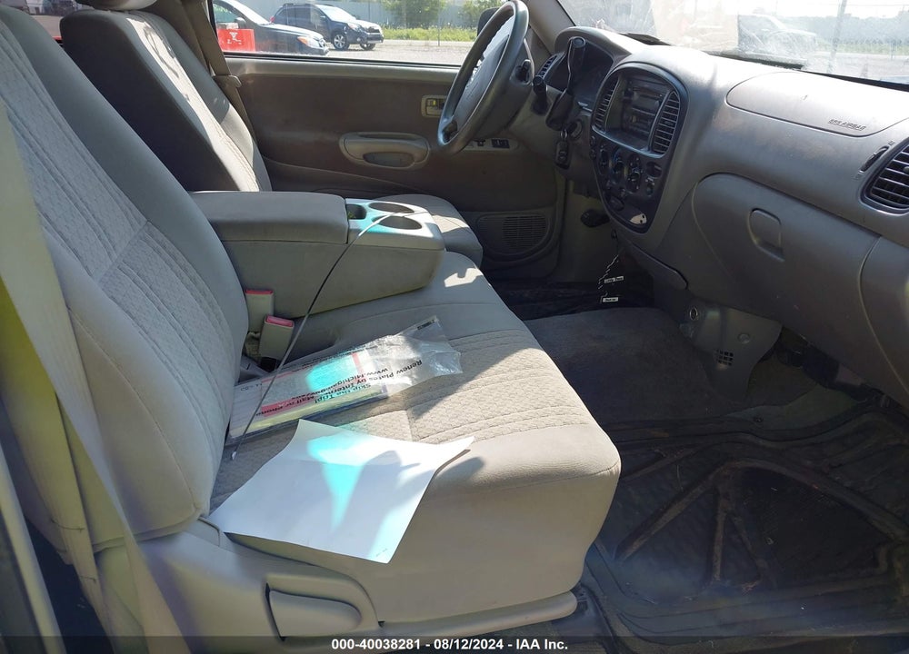 2003 TOYOTA TUNDRA SR5 V8 VIN: 5TBBT44193S346861