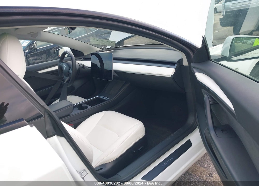 2021 TESLA MODEL 3 STANDARD RANGE PLUS REAR-WHEEL DRIVE VIN: 5YJ3E1EA7MF093273