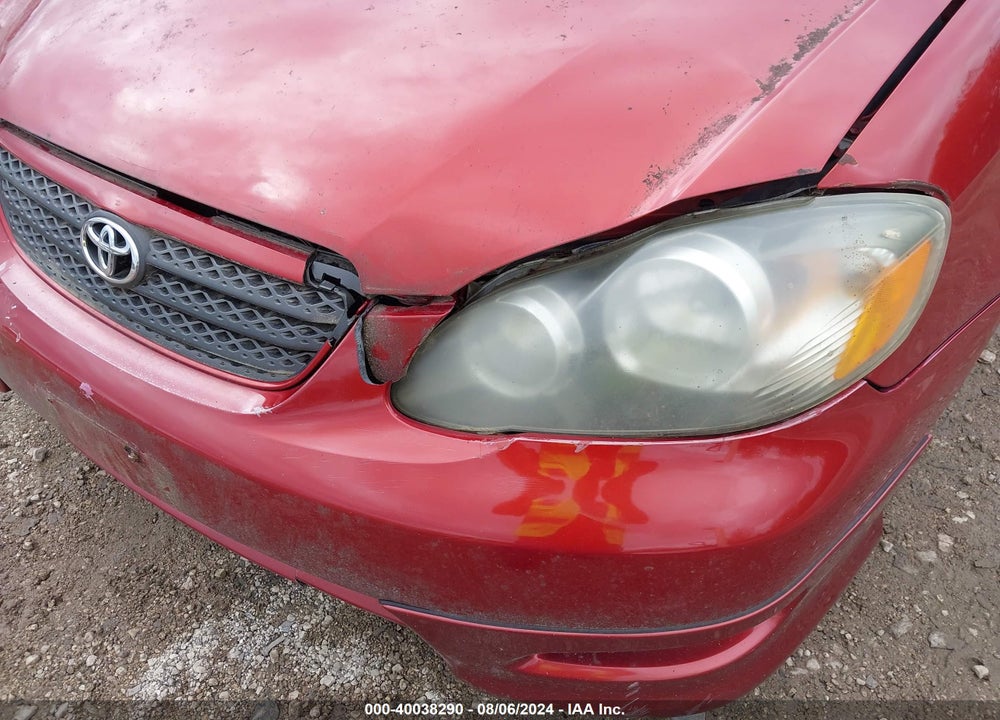 2005 TOYOTA COROLLA XRS VIN: 2T1BY32E15C506431