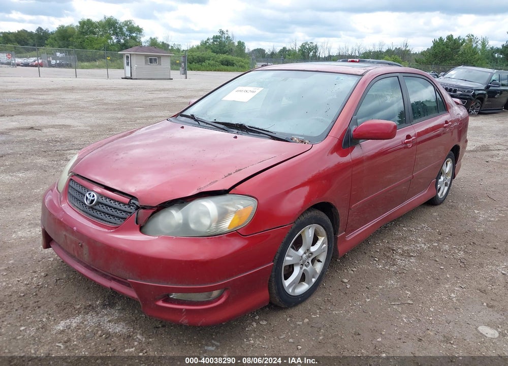 2005 TOYOTA COROLLA XRS VIN: 2T1BY32E15C506431