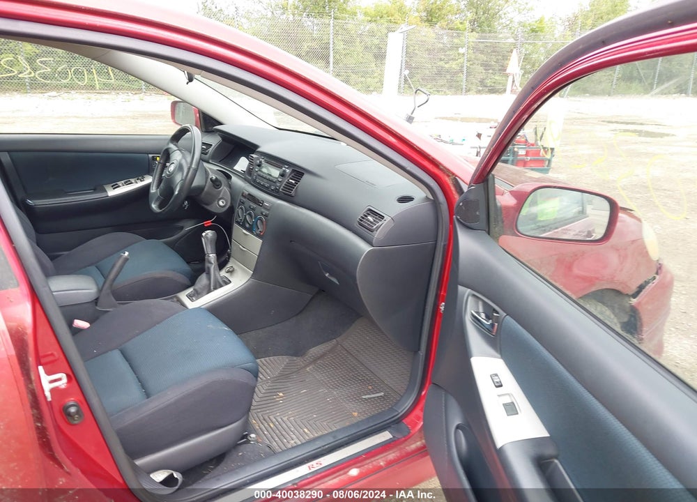 2005 TOYOTA COROLLA XRS VIN: 2T1BY32E15C506431