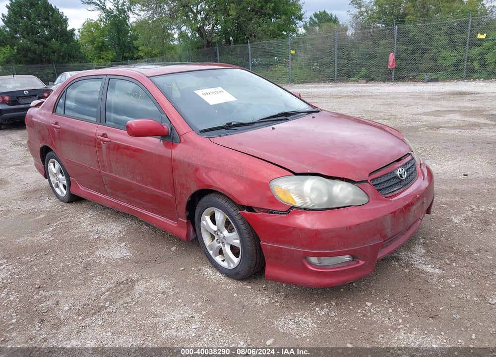 2005 TOYOTA COROLLA XRS VIN: 2T1BY32E15C506431