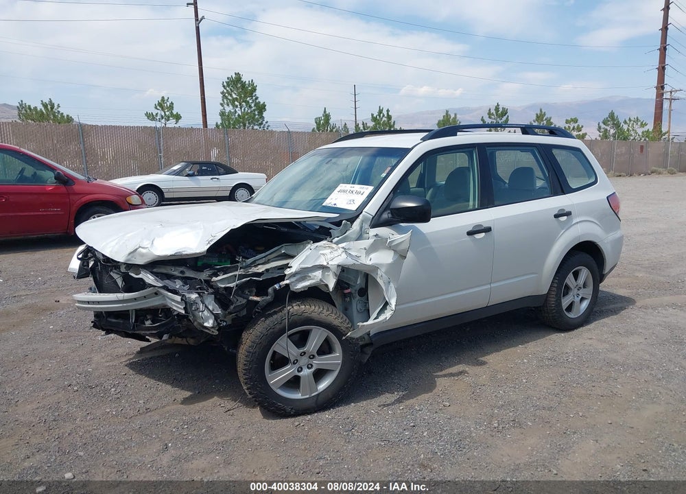 2011 SUBARU FORESTER 2.5X VIN: JF2SHABC4BH712032