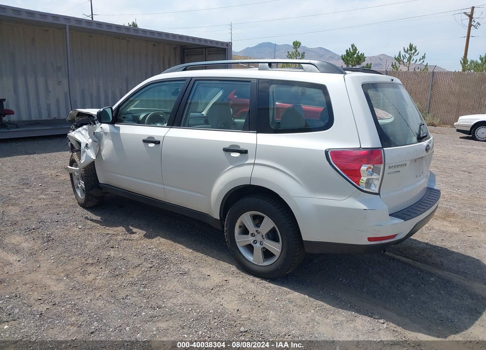 2011 SUBARU FORESTER 2.5X VIN: JF2SHABC4BH712032
