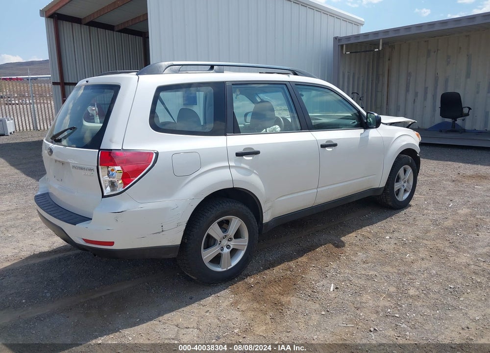 2011 SUBARU FORESTER 2.5X VIN: JF2SHABC4BH712032