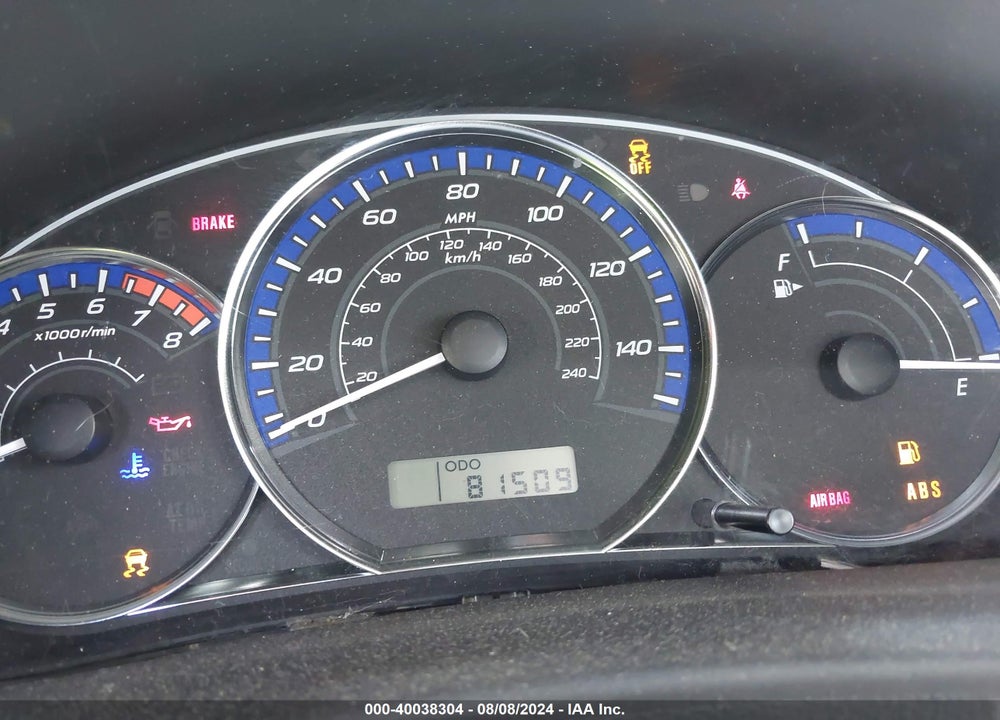 2011 SUBARU FORESTER 2.5X VIN: JF2SHABC4BH712032