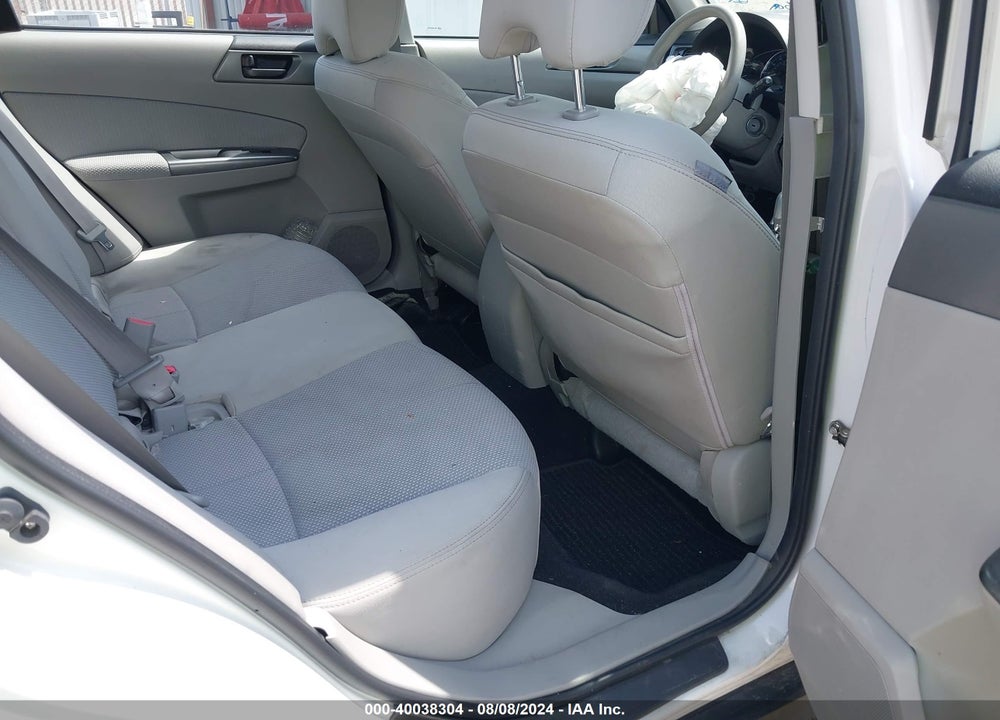 2011 SUBARU FORESTER 2.5X VIN: JF2SHABC4BH712032
