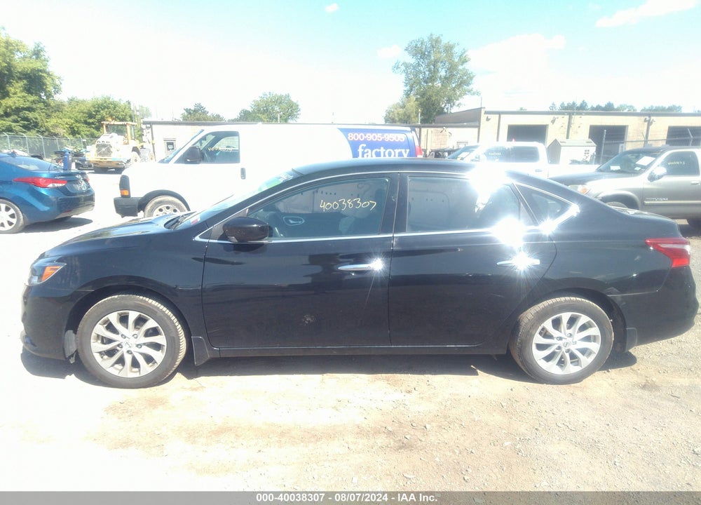2019 NISSAN SENTRA SV VIN: 3N1AB7AP3KY408068