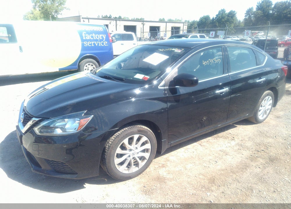 2019 NISSAN SENTRA SV VIN: 3N1AB7AP3KY408068