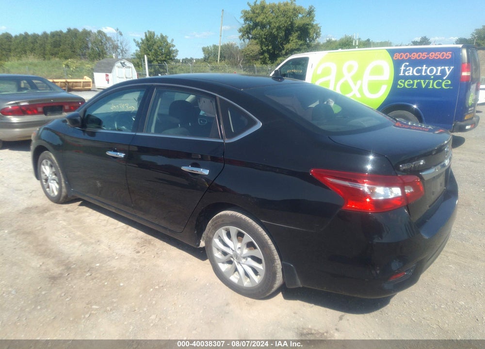 2019 NISSAN SENTRA SV VIN: 3N1AB7AP3KY408068