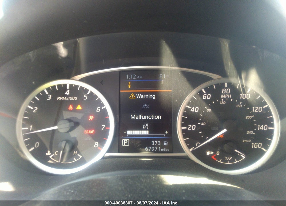 2019 NISSAN SENTRA SV VIN: 3N1AB7AP3KY408068