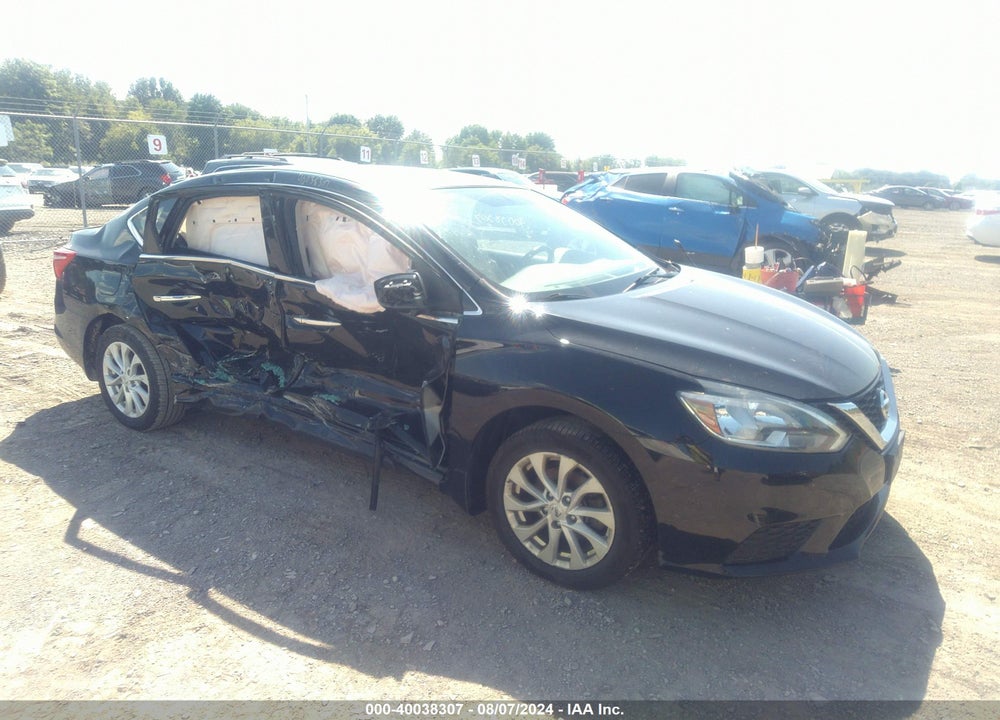 2019 NISSAN SENTRA SV VIN: 3N1AB7AP3KY408068
