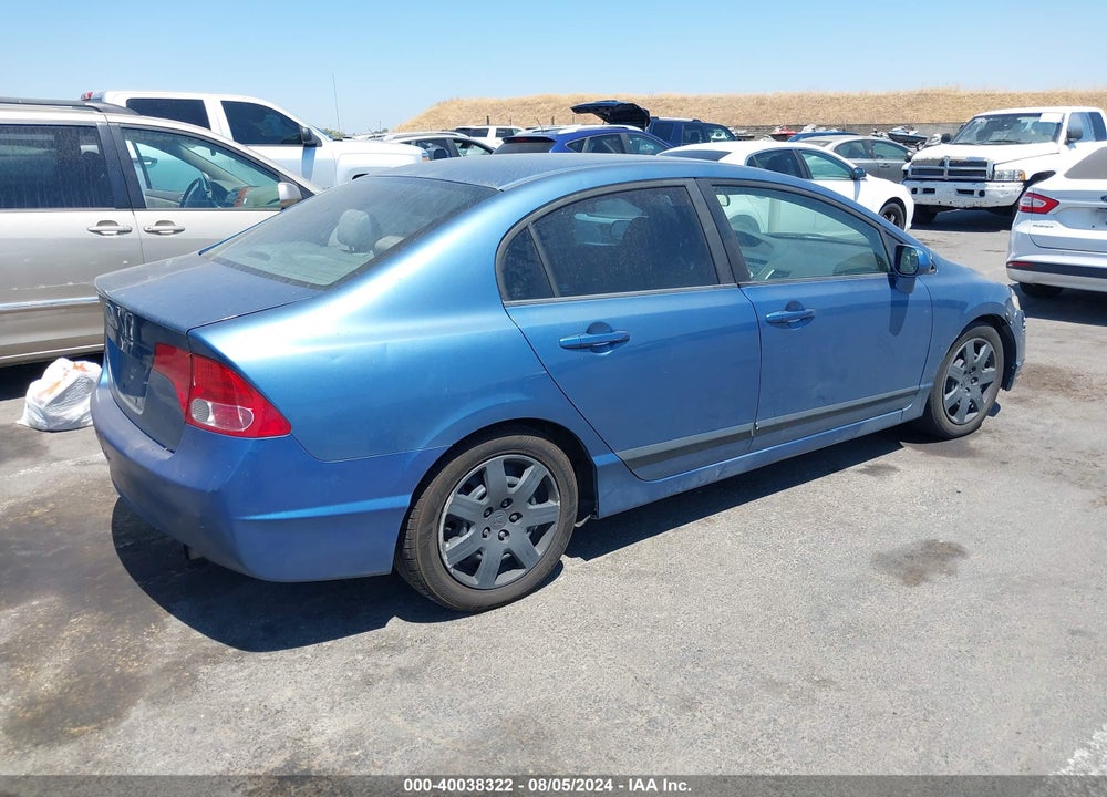 2008 HONDA CIVIC SDN LX VIN: 1HGFA16538L062066