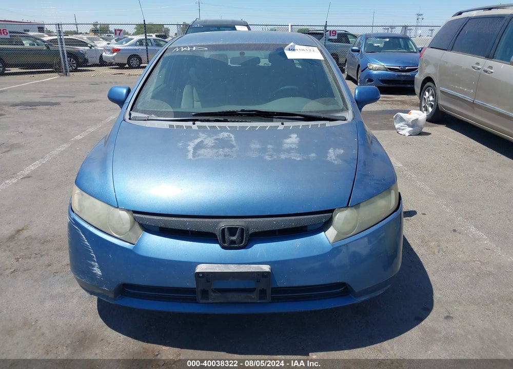 2008 HONDA CIVIC SDN LX VIN: 1HGFA16538L062066