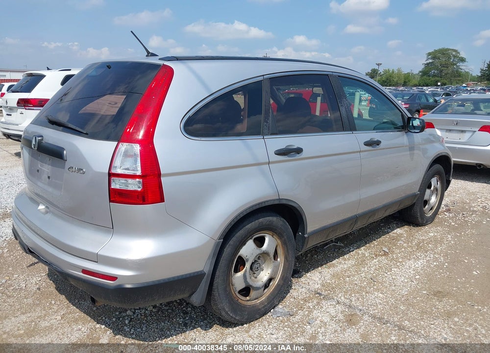 2011 HONDA CR-V LX VIN: 5J6RE4H38BL107131