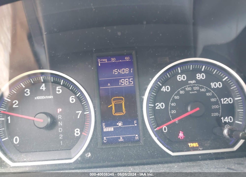 2011 HONDA CR-V LX VIN: 5J6RE4H38BL107131