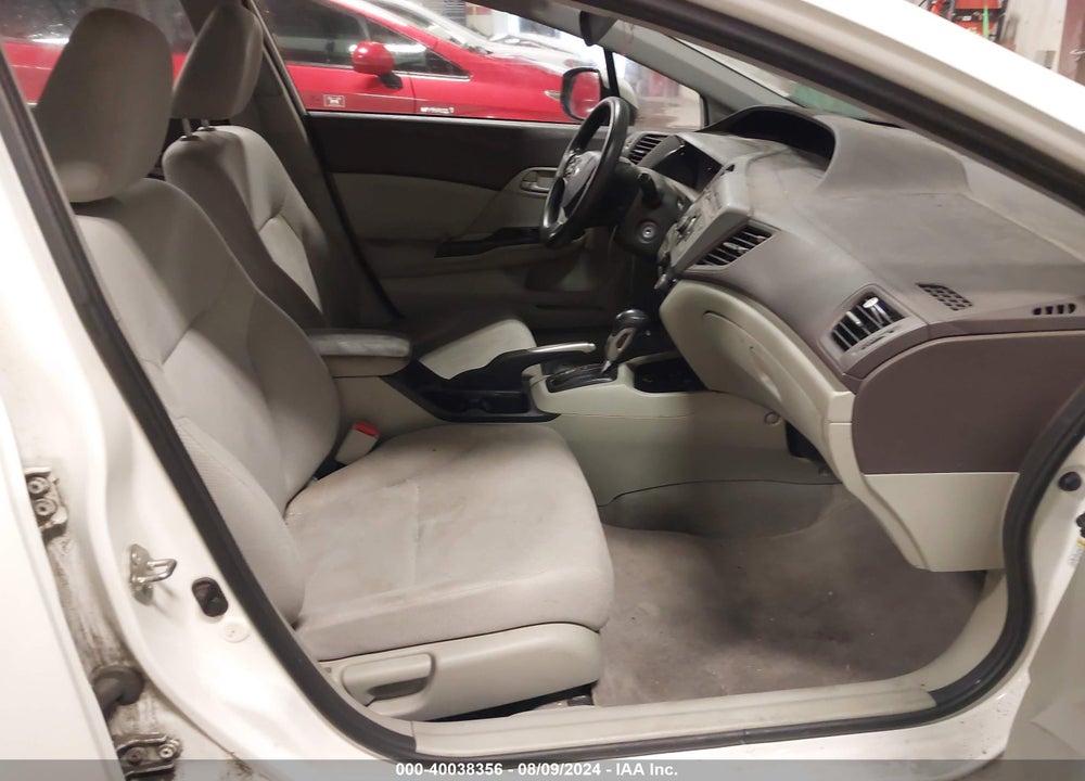 2012 HONDA CIVIC LX VIN: 2HGFB2F59CH328750
