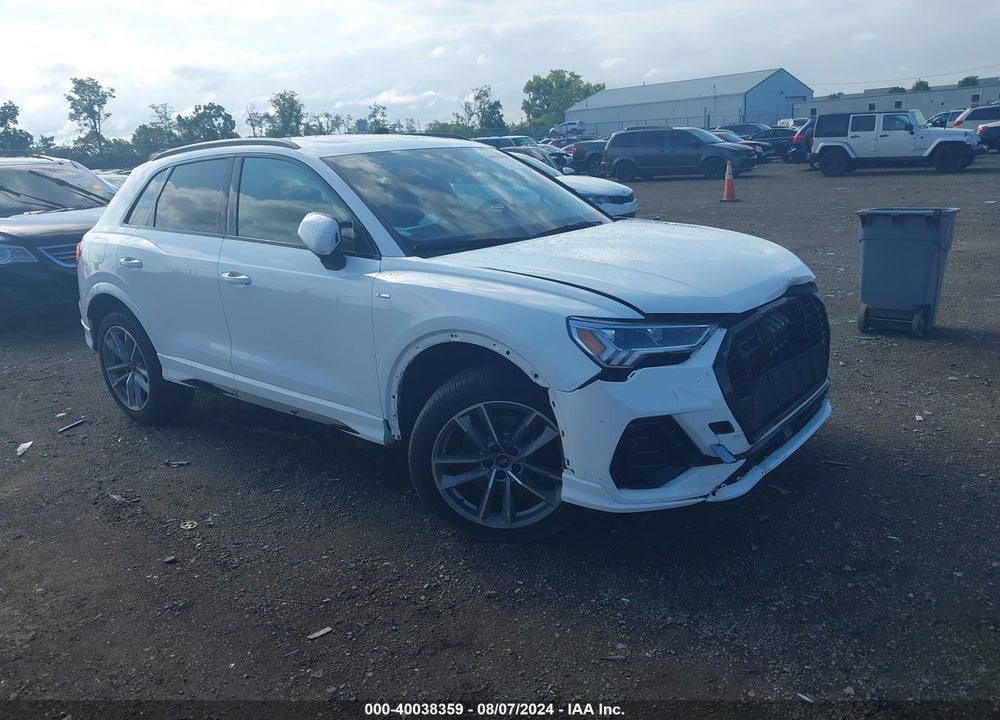 2022 AUDI Q3 PREMIUM PLUS 45 TFSI S LINE QUATTRO TIPTRONIC VIN: WA1EECF31N1150382