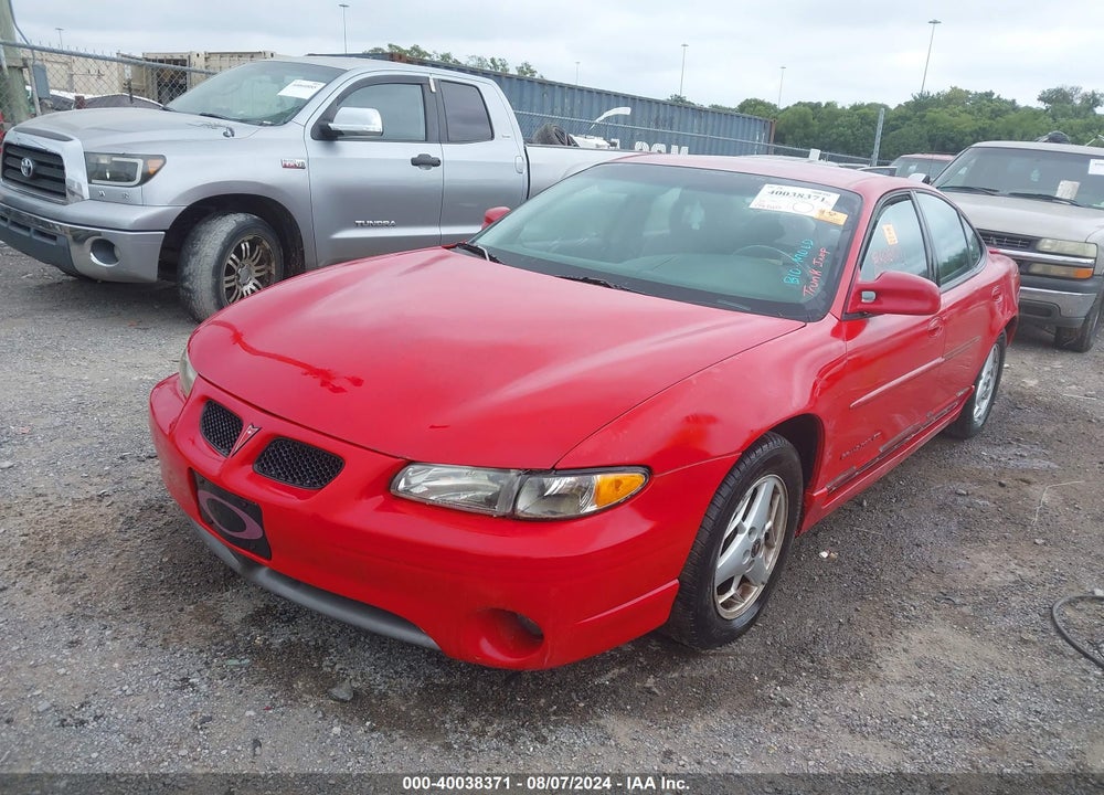 2002 PONTIAC GRAND PRIX GT VIN: 1G2WP52K22F133347