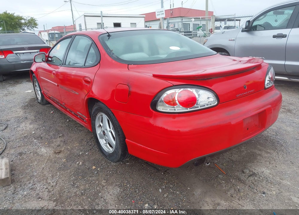 2002 PONTIAC GRAND PRIX GT VIN: 1G2WP52K22F133347