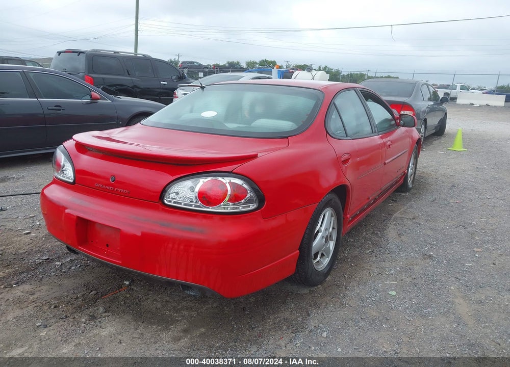 2002 PONTIAC GRAND PRIX GT VIN: 1G2WP52K22F133347
