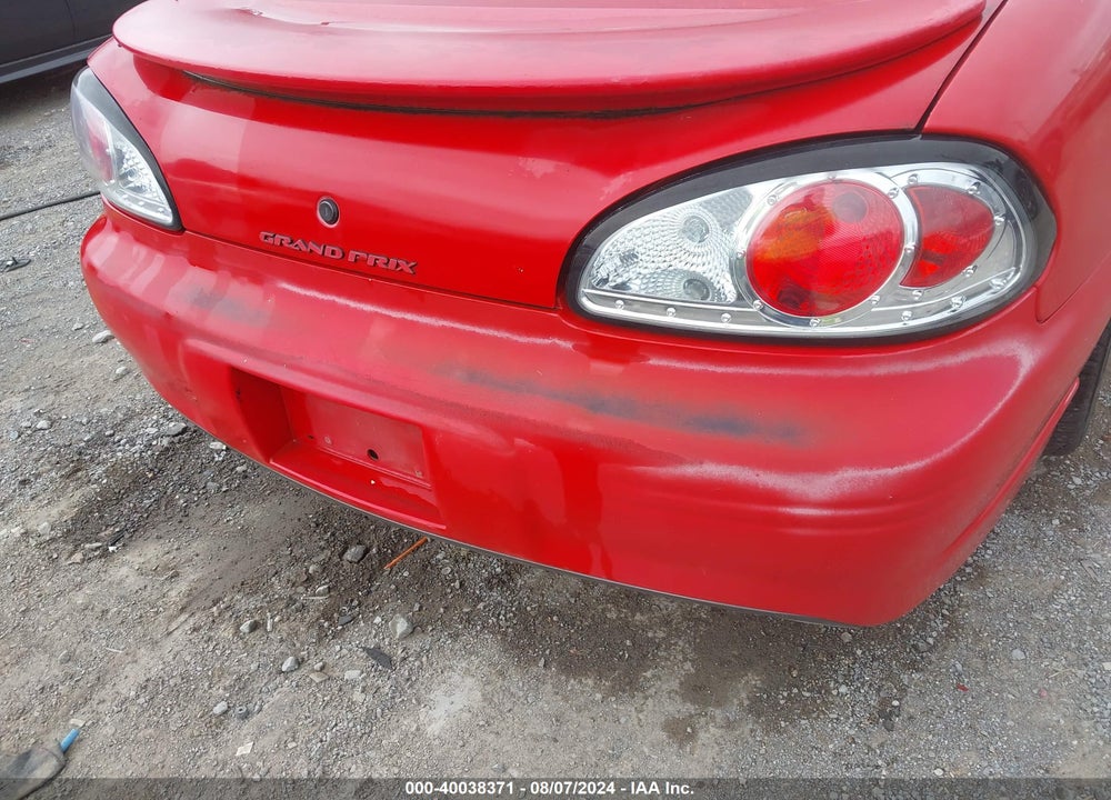 2002 PONTIAC GRAND PRIX GT VIN: 1G2WP52K22F133347