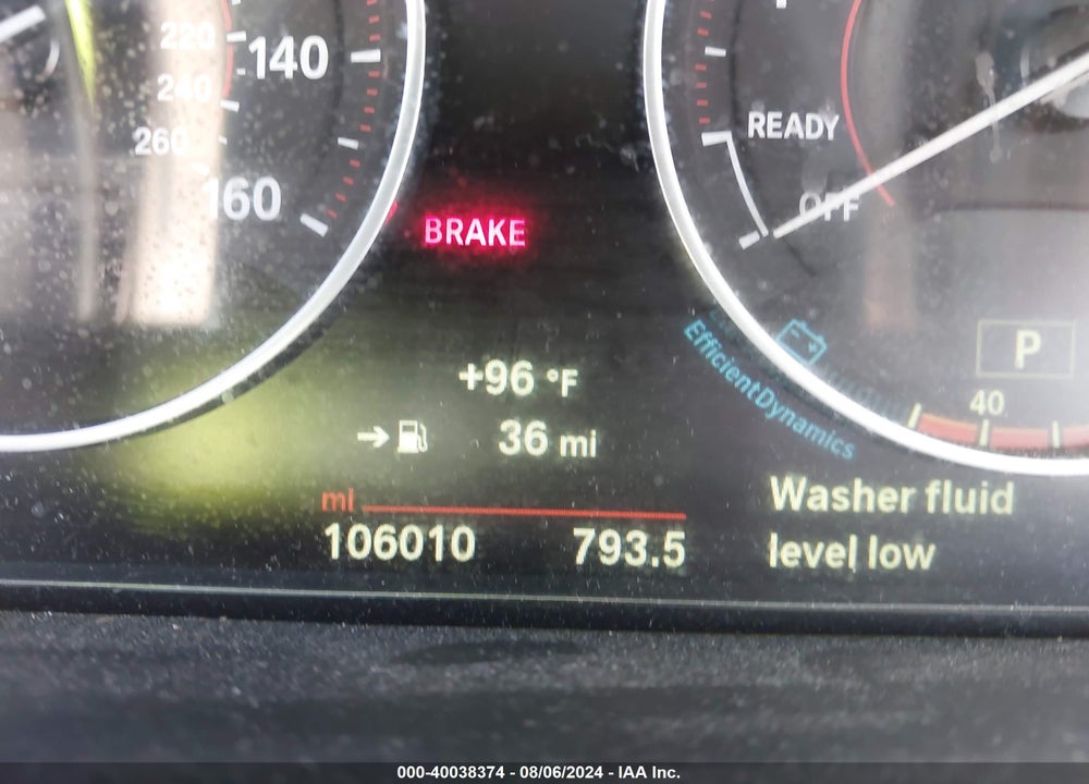 2015 BMW 335I VIN: WBA3A9G55FNS66106
