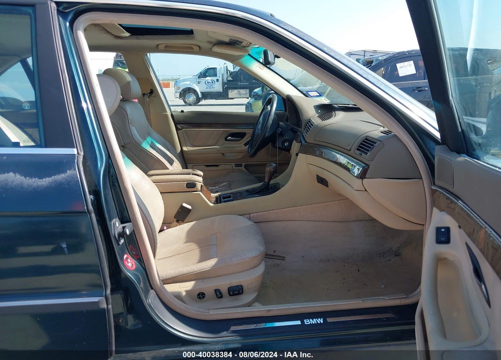 1998 BMW 740IA VIN: WBAGF8323WDL52044