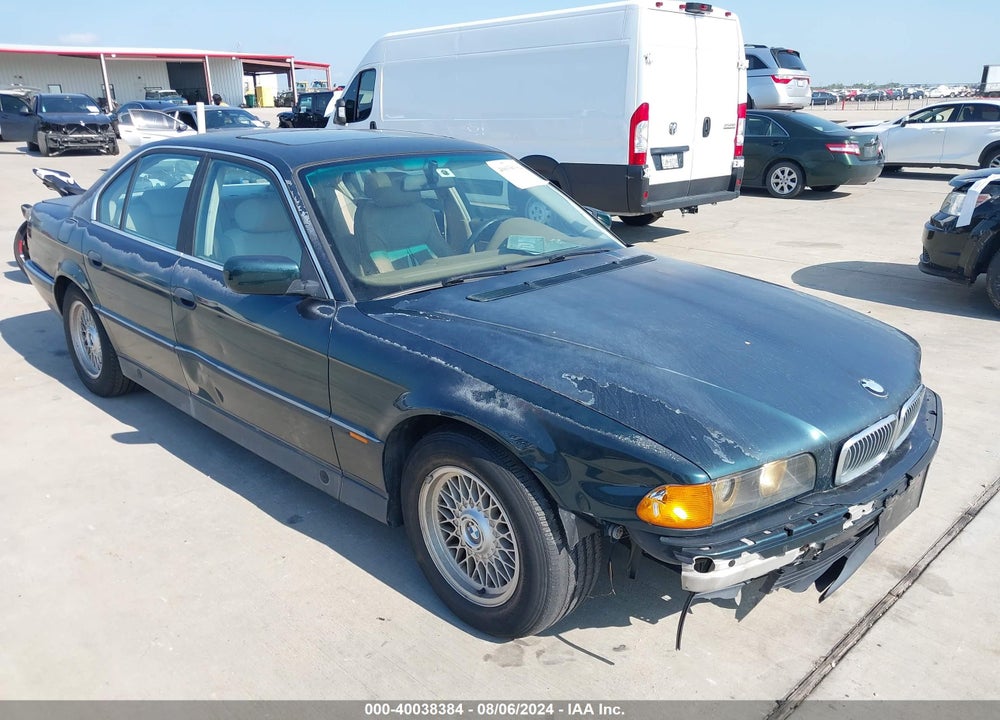 1998 BMW 740IA VIN: WBAGF8323WDL52044
