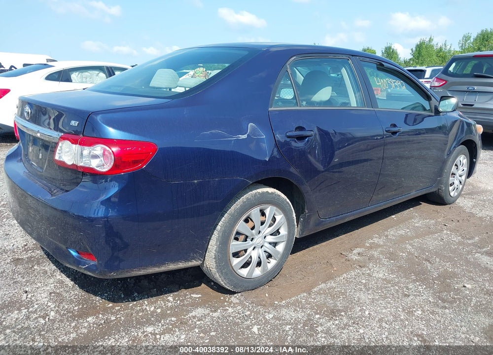 2012 TOYOTA COROLLA LE VIN: 2T1BU4EE0CC905454
