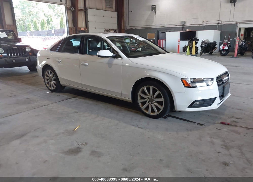 2013 AUDI A4 2.0T PREMIUM VIN: WAUFFAFL7DN036953