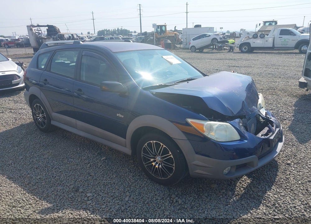 2006 PONTIAC VIBE VIN: 5Y2SL65846Z454547
