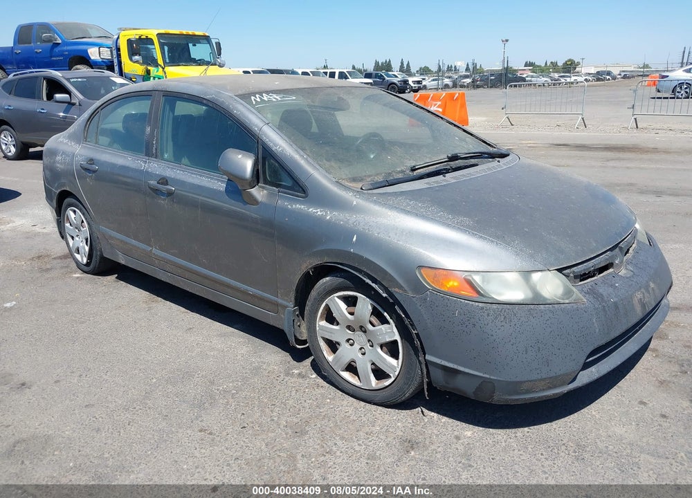 2008 HONDA CIVIC SDN LX VIN: 2HGFA16598H518536