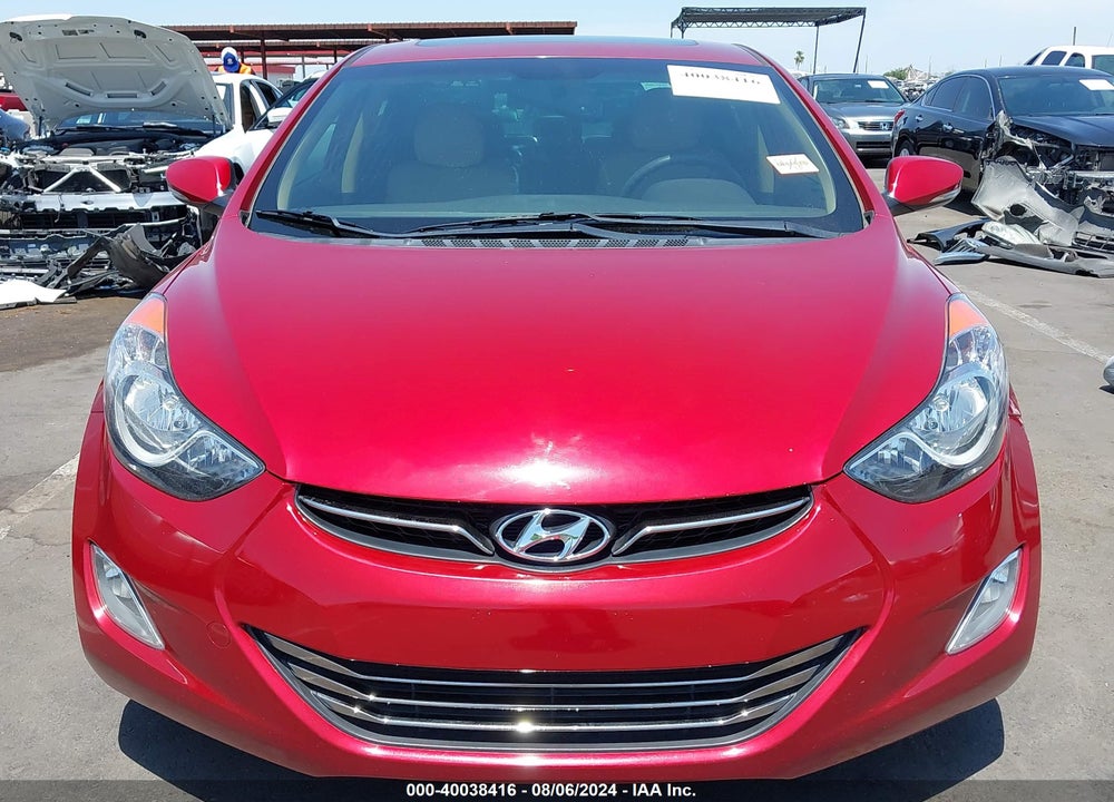 2012 HYUNDAI ELANTRA LIMITED (ULSAN PLANT) VIN: KMHDH4AE4CU200478